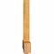 Ekena Millwork Eugene Rough Sawn Timber Gable Bracket, Western Red Cedar, 108"W x 36"H x 4"D x 6"F, 8/12 Pitch GBW108X36X0406EUG00RWR - alternate 4